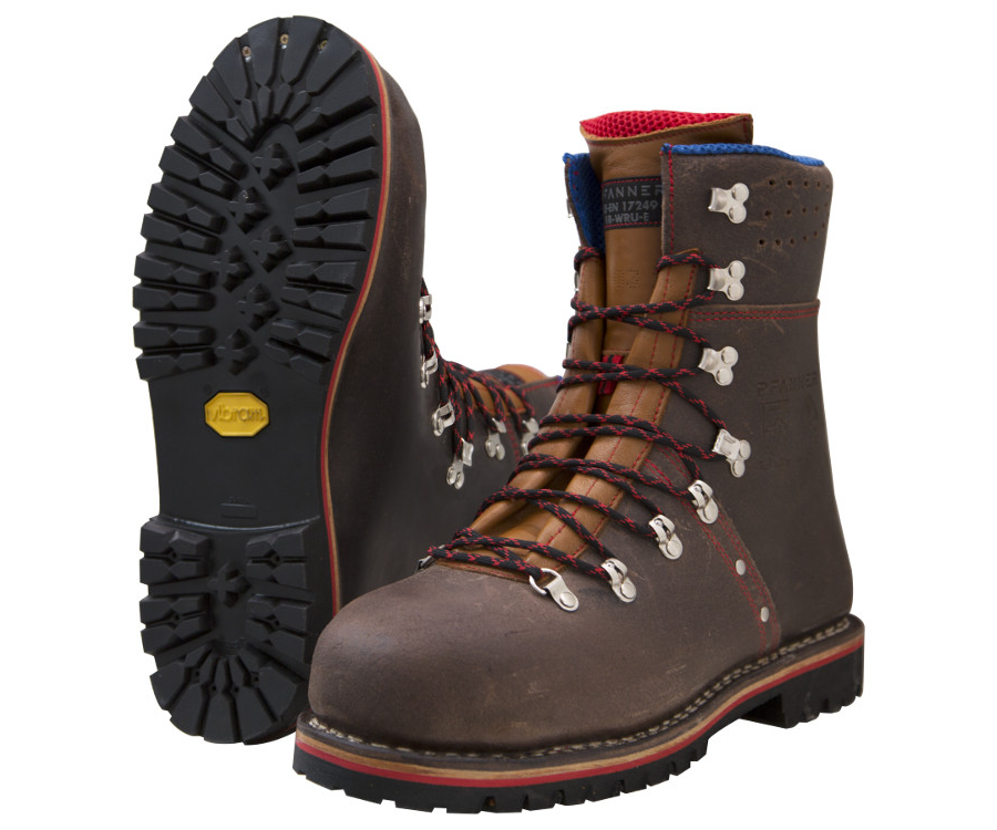 Pfanner Tyrol Juchten chainsaw boots 